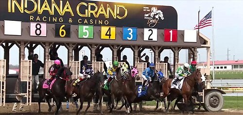 Indiana Grand Racing Casino race track