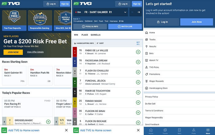 TVG app