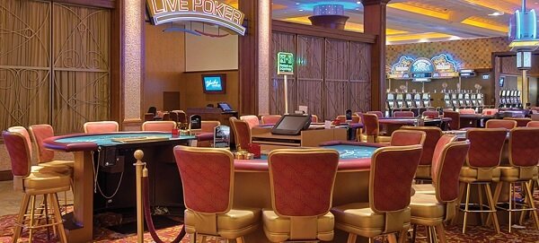 Blue Chip Casino poker room, Indiana