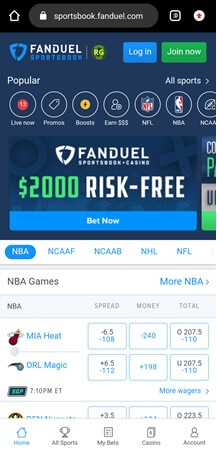 Take advantage of FanDuel's risk free bet up to $1000 : r/sportsbetting