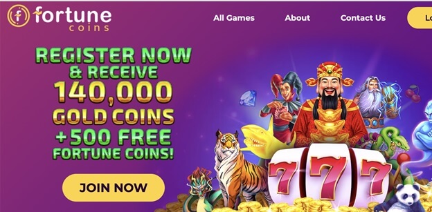 Fortune Coins Welcome Bonus