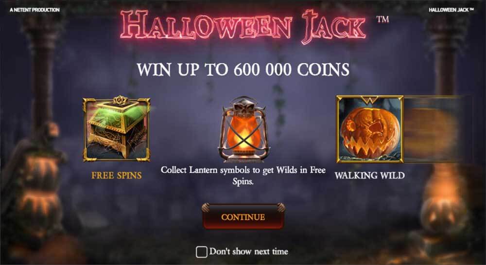 Halloween Jack Slot