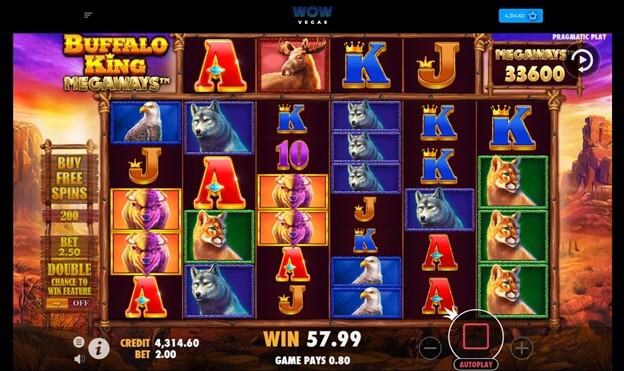 Buffalo King Megaways Slot