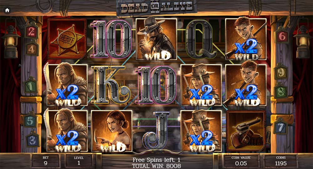 dead or alive 2 slot