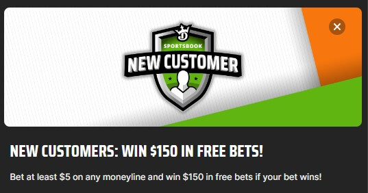 DraftKings New Customer Bonus Free Bets