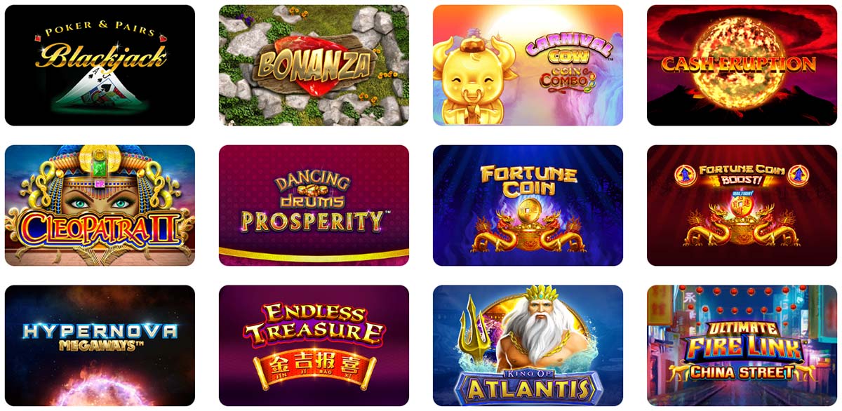 featured caesars online slots