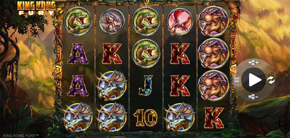 king kong fury slot