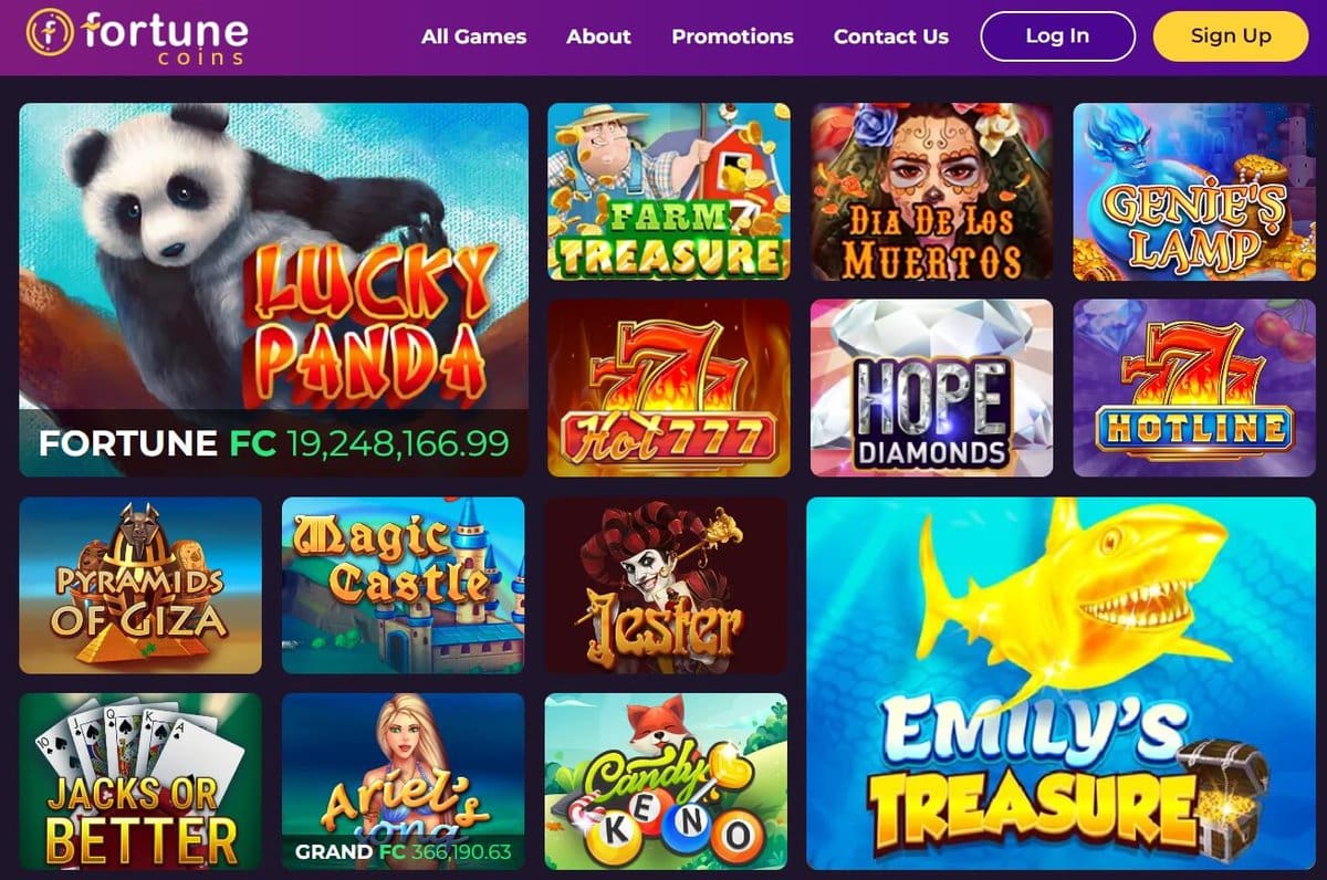 Fortune Coins Casino Games