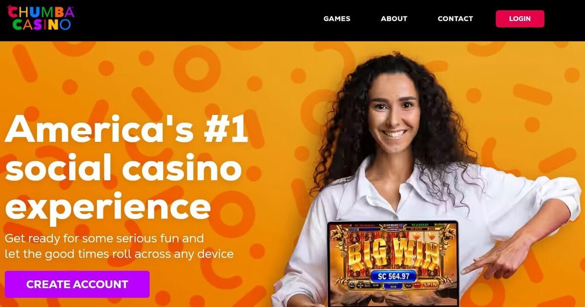 Chumba Casino Homepage